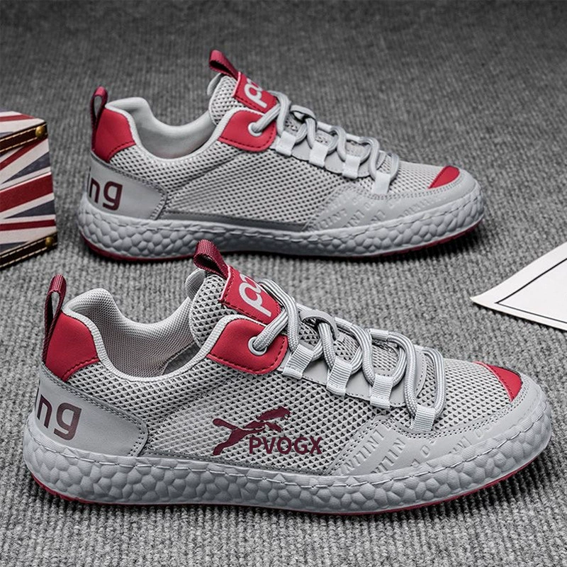 Новая летняя мужская обувь, дышащая сетчатая обувь нишевого дизайна, модная обувь для работы и путешествий, мужская уличная спортивная повседневная обувь для путешествий