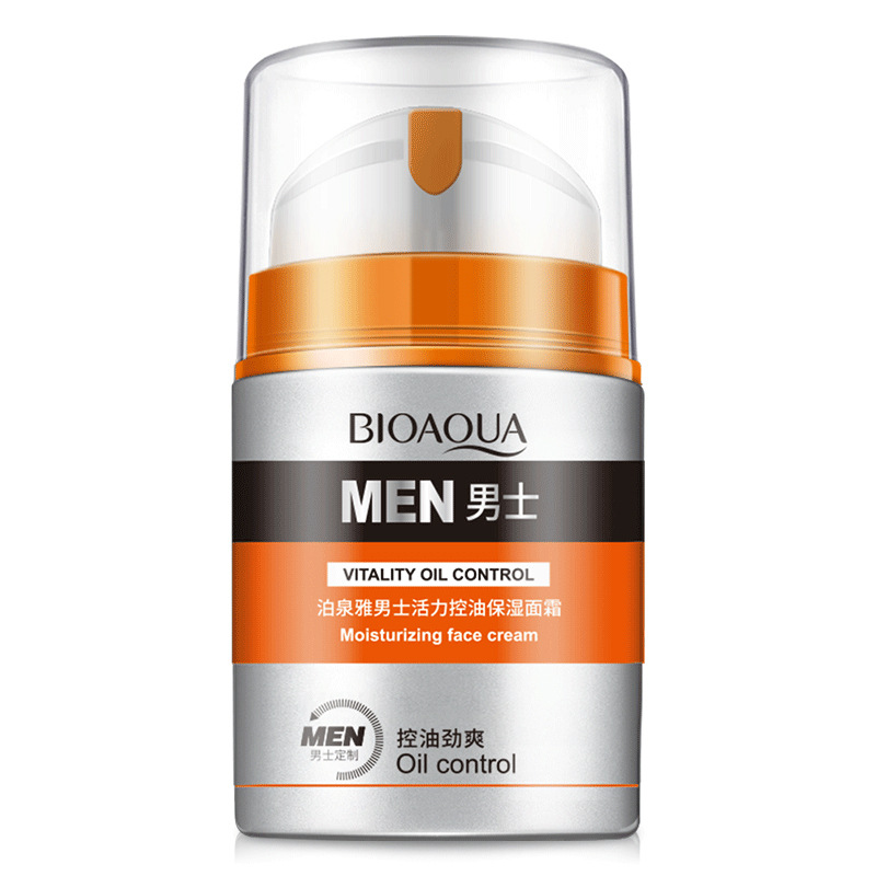 Boquanya control de aceite de vitalidad para hombres Crema hidratante Hidratante hidratante rejuvenecimiento de la piel Crema para hombres productos genuinos al por mayor