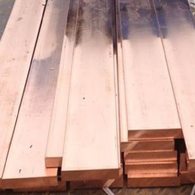 生产订购T1高纯度紫铜排 TU1无氧紫铜棒  紫铜排镀锡打孔加工