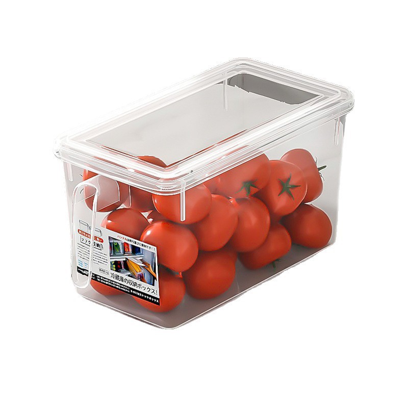Caja de almacenamiento de refrigerador de grado alimenticio, caja de preservación de frutas y verduras de cocina, acabado especial, artefacto mágico, huevo congelado, caja de饺os