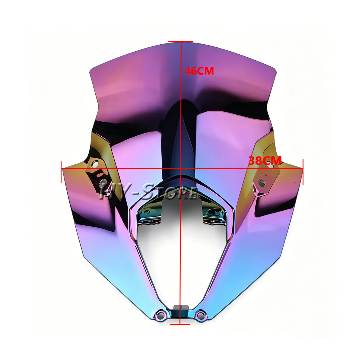 Suitable for Kawasaki Ninja650 ER6F 2020-2025 windscreen modification, windshield, windscreen deflector