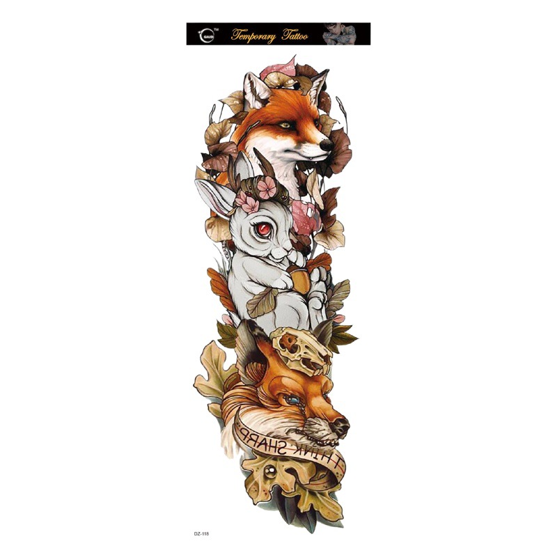 Pegatinas de tatuaje directo de fábrica gran cantidad Congyu impermeable imagen grande brazo completo tatuaje pegatinas Amazon tatuaje