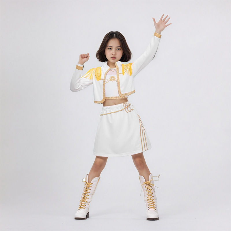 跨境新款猎魔女团cos服 流行歌手米拉鲁米佐依cosplay儿童演出服|undefined