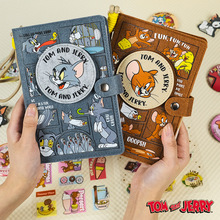 猫和老鼠笔记本汤姆杰瑞卡通2025年新款华纳官方正版毛毡日记本子