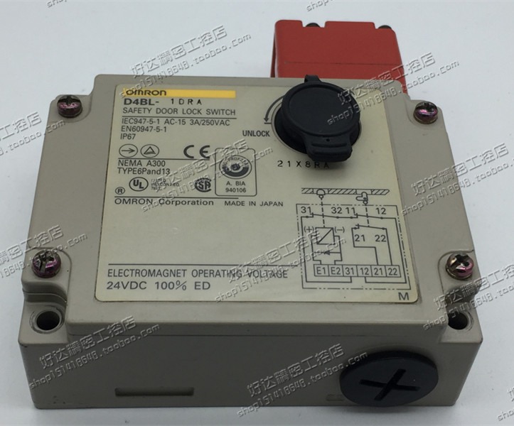 D4BL-1DRA （日本进口）门开关 现货库存 质保一年D4BL-1DRA