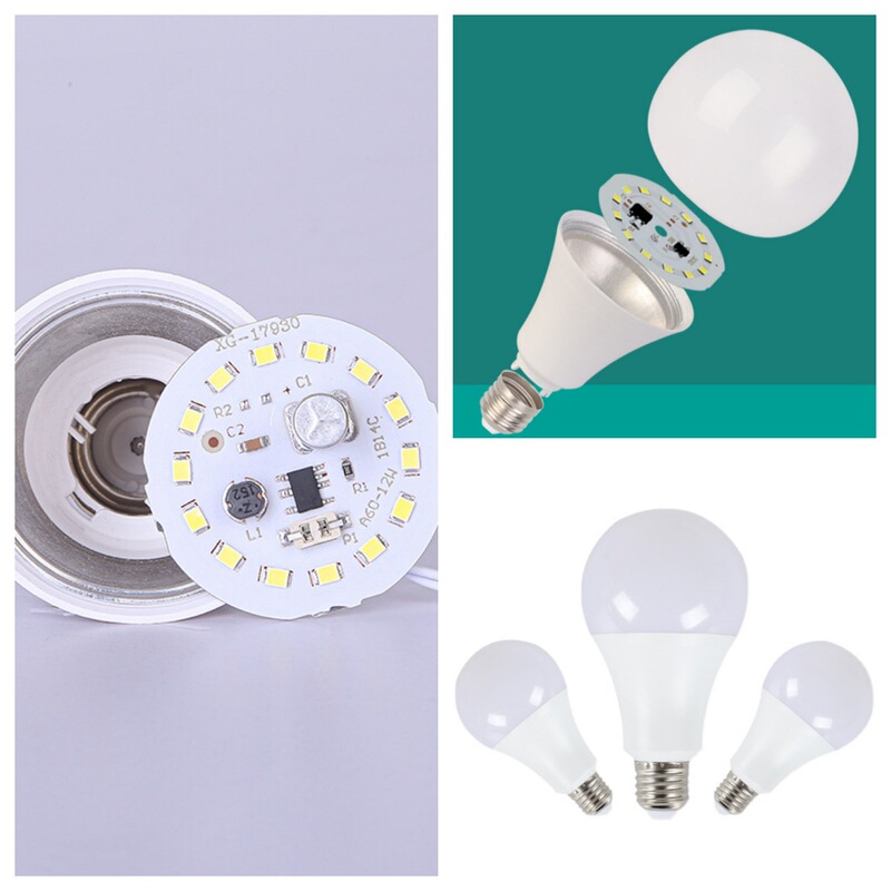 A-Type and T-Type Cross-Border Led Bulb Components, Solder-Free Skd Parts, Assembly of Drive Light Source Components, Factory Assembly Plant