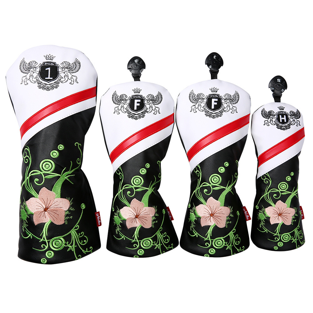 El Club de Golf vendedor caliente transfronterizo fijó la cubierta protectora de la barra de madera del casquillo del Club de Golf fijó la fábrica al por mayor