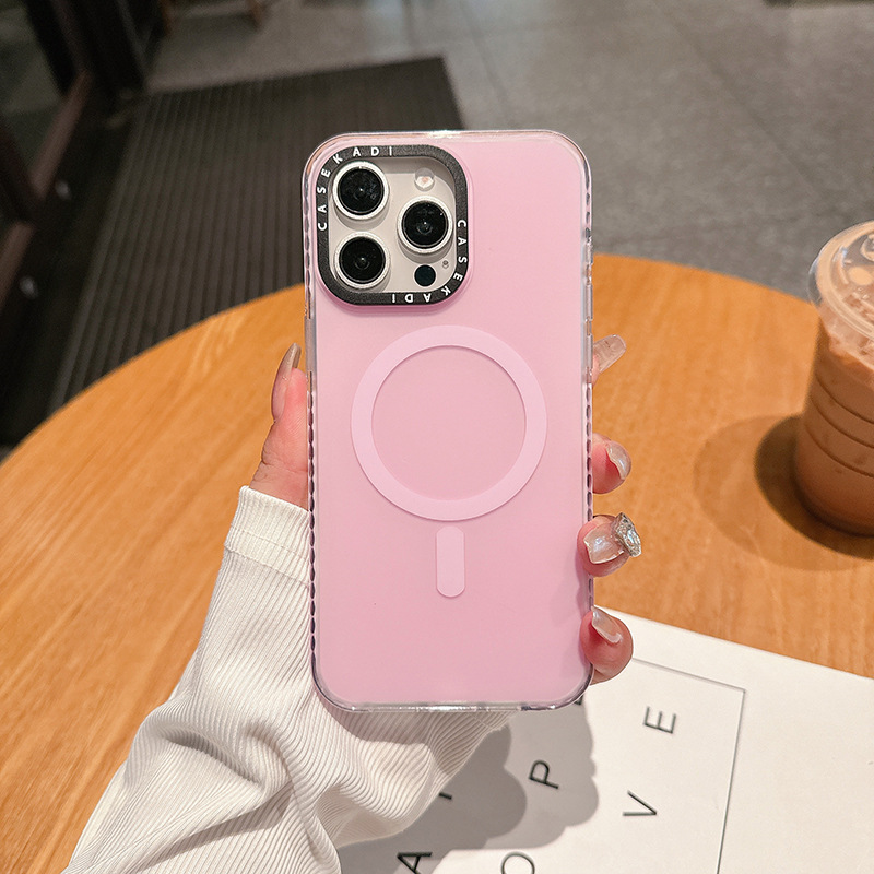 爱唯新品适用于苹果IPHONE 16PRO薄款肤感磁吸手机壳TPU+TPE片材