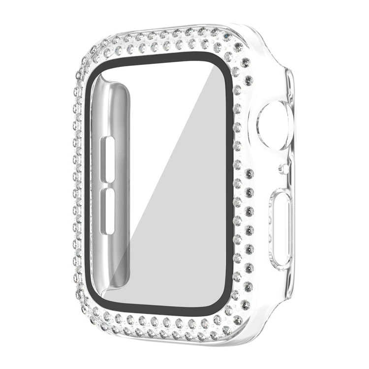Подходит для Apple, держатель чехла IWATCH7PC, корпус, защитный чехол с оправой, декорирование кристаллами