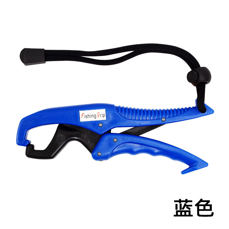 Dispositivo de control de peces flotante de plástico multifunción Luya alicates clip de pescado dispositivo de captura de peces alicates de control de peces de cuerda perdida