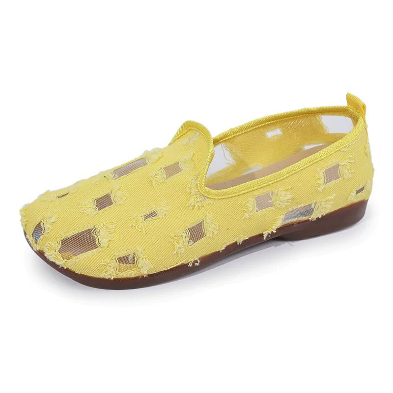 Breathable universal mesh summer sandals low-cut, soft sole