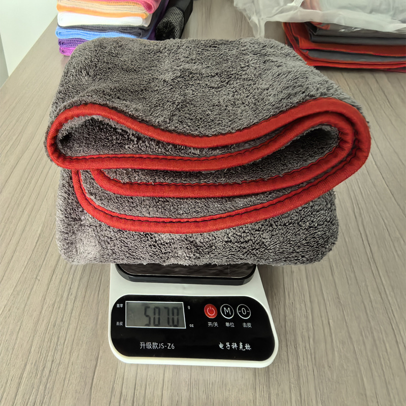 재고 있음 두꺼운 양면 산호양털 대형 자동차 세척 타월 흡수 타월 마이크로파이버 자동차 세척 타월 당일 발송