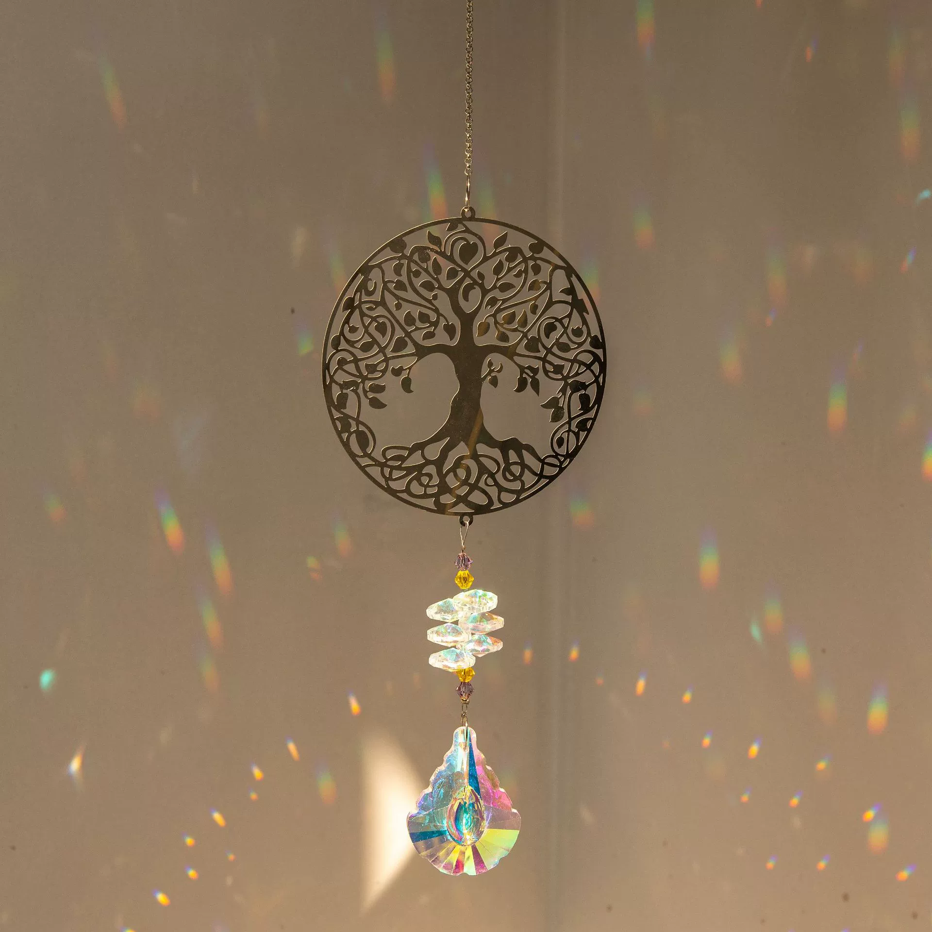 1 Piece Quantity Simple Style Classic Style Color Block Crystal White Crystal Pendant