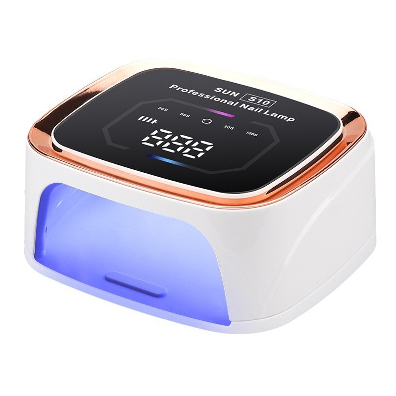 Lámpara de Fototerapia Transfronteriza para Salón de Uñas, Máquina de Secado de Fototerapia, Lámpara UV para Uñas S10, Lámpara de Uñas Inalámbrica Recargable de Alta Potencia