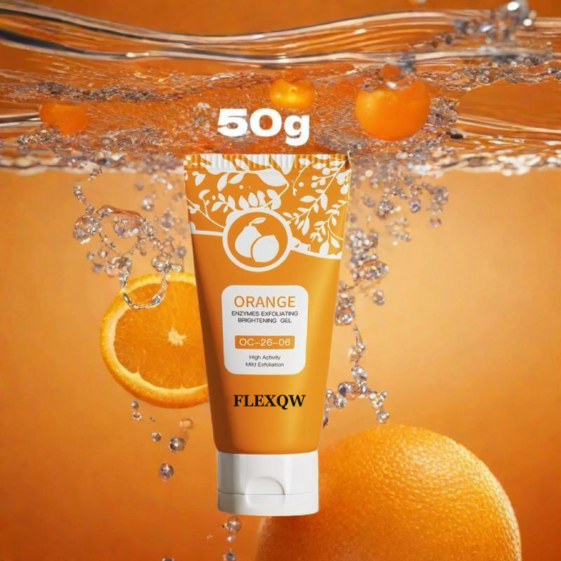 跨境热销品 Orange Exfoliating Whitening Gel去角质啫喱面霜|undefined