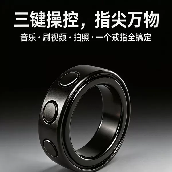 AR/VR Smart Glasses Bluetooth Glasses Ring Controller