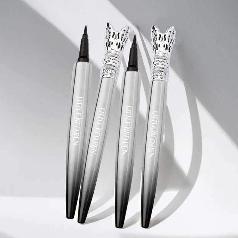 Maquillaje transfronterizo PAGE VINE delineador de ojos líquido impermeable no es fácil de manchar maquillaje extremadamente fino, bolígrafo de gusano de seda acostado natural comercio exterior image 5