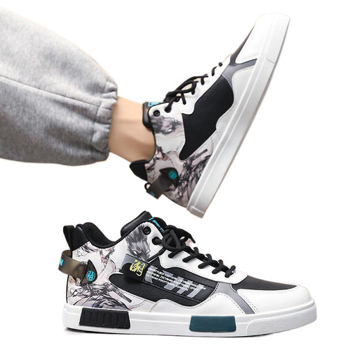 Men's Autumn/Winter New Release Sports Shoes, Cotton Waterproof Casual Shoes, Lightweight Soft Sole, Student and Youth Running Shoes, Skate Shoes