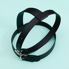 Black and Brown Student Blanket Rug Strap Decoration Picnic Mat Sewn Air Conditioning Outdoor Blanket with Fleece Strap