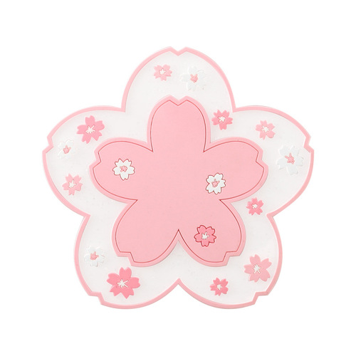 Cross-border ins insulation mat dining table anti-scalding mat flower coaster pvc western food mat casserole mat draining tableware bowl mat