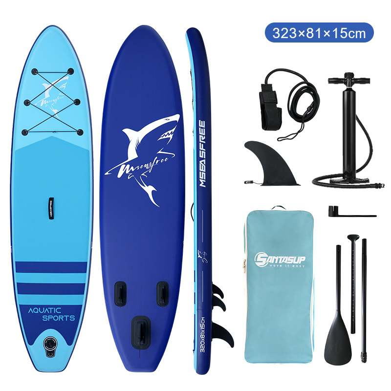 Tablero de remo inflable MS Free Mountain Sea SUP Tablero de remo de pie Pesca Tablero vertical Tablero de pulpa Barco en el mar