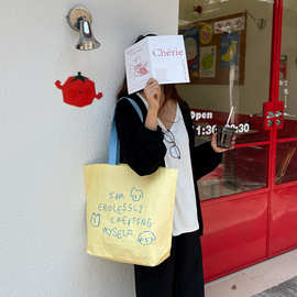 卡通高级服装店用手提袋女装衣服编织袋打包袋子购物包装带定制