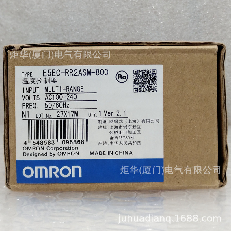 E5EC-RR2ASM-808温控器E5EC系列OMR0N全新原装未拆封质保一年