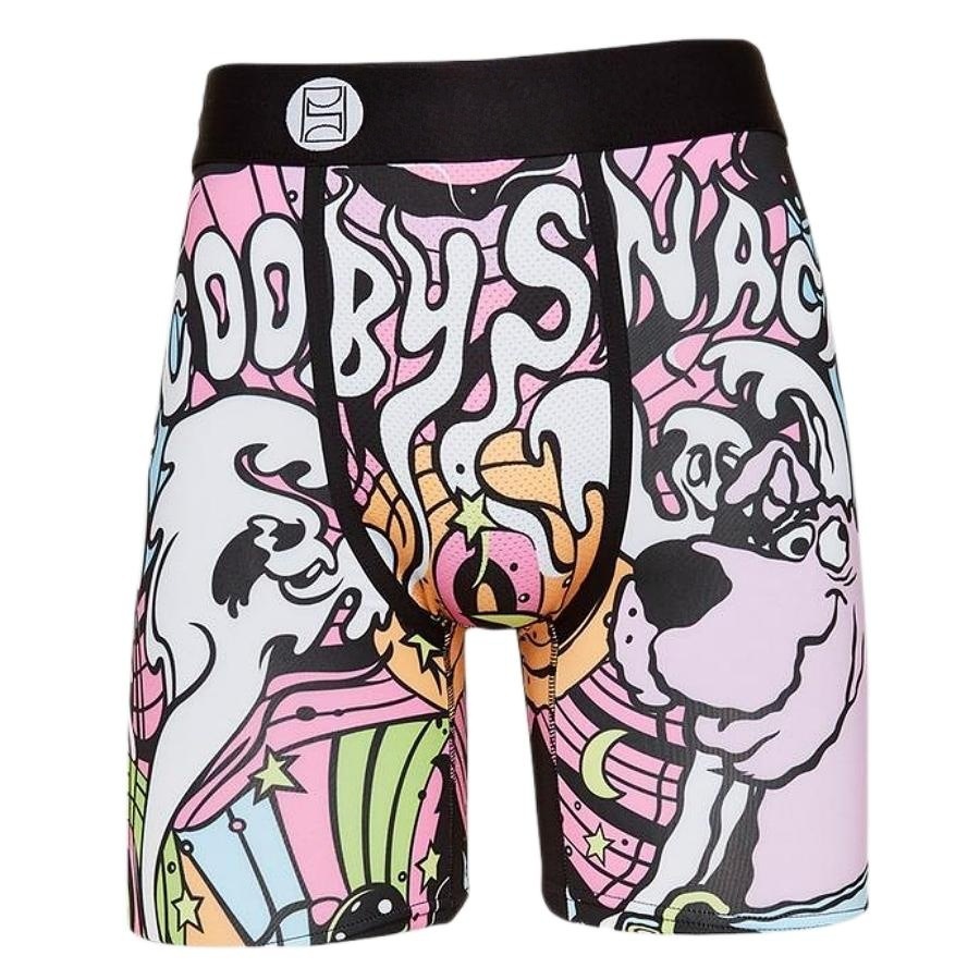 Marca de moda PSD seda de hielo pantalones cortos de poliéster pantalones de playa estampados anime deportes cómodos correr bóxer calzoncillos para hombres