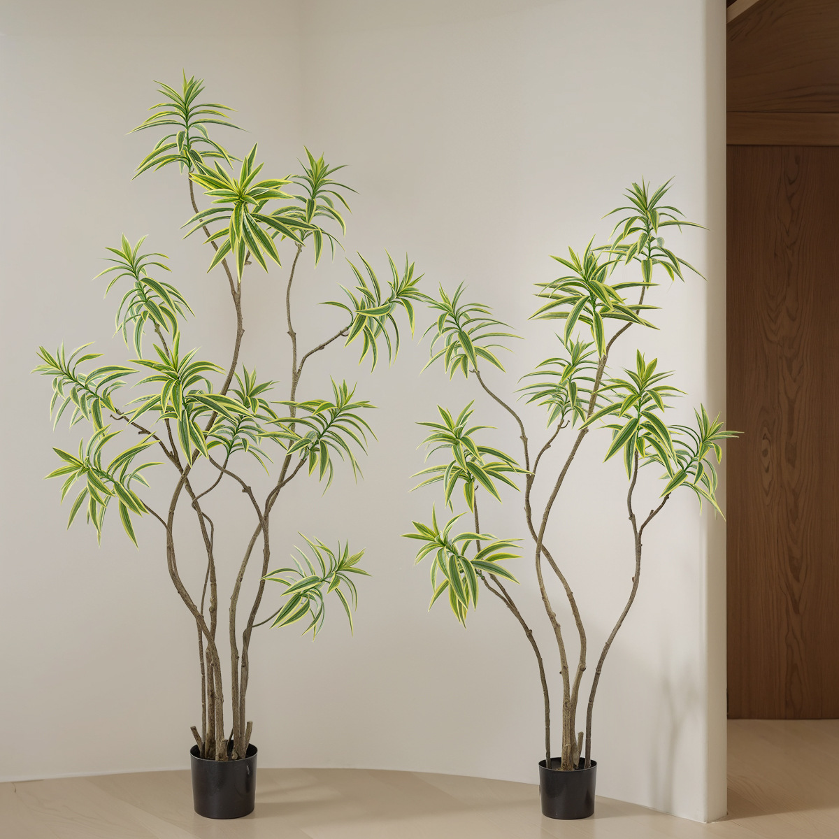 Simulación de plantas verdes, sentido avanzado, Phnom Penh, lirio, bambú, planta de piso, planta en maceta, sala de estar interior, decoración, árbol falso, bonsai