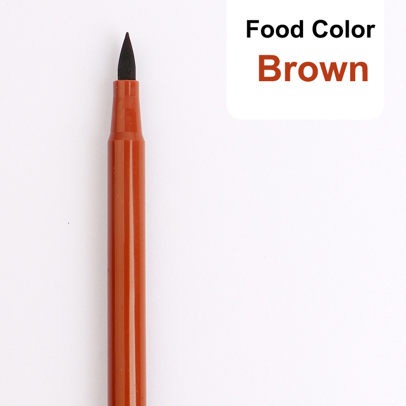 Pigmento pluma color pintura gancho DIY pintado a mano solo 12 colores pastel Topper