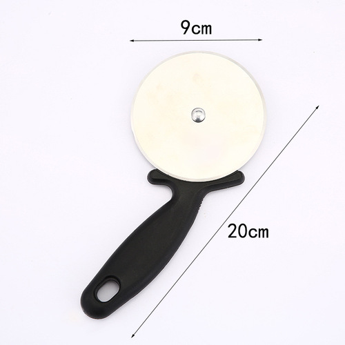 New Stainless Steel Pizza Knife Creative Roller Pizza Wheel Cake Bread Baking Tool Knife Wholesale
