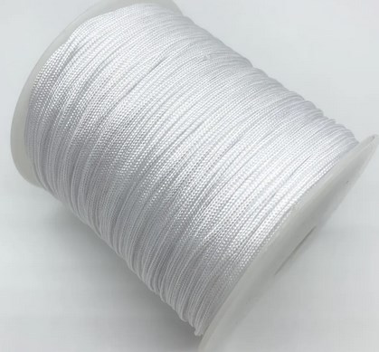 白色72号Ab线玉线0.8mm 1.0mm 1.5mm手工编织线串珠绳DIY珠宝线