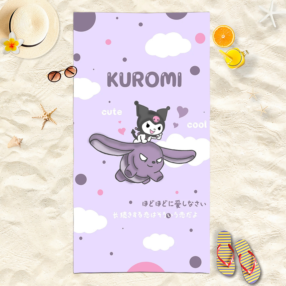 산리오 쿨로 미 목욕 타월 7