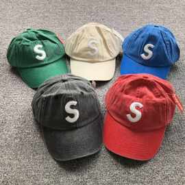 25新款 Ventile Camp Cap联名防水棉鸭舌棒球拼色SUEDE VISOR涤纶