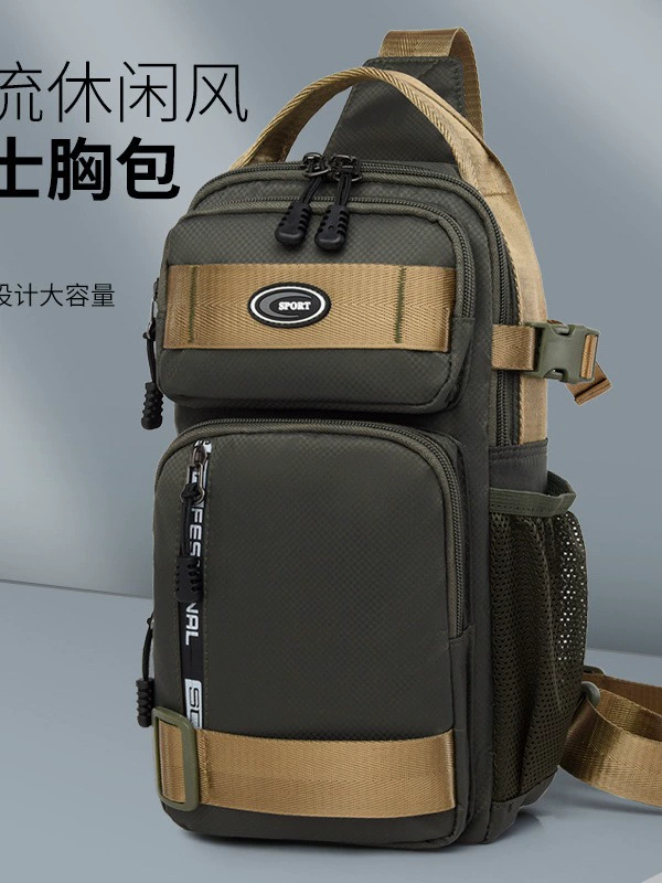 (Граничная торговля), chest bag, универсальная сумка на одно плечо, вместительный рюкзак, простой и элегантный дизайн
