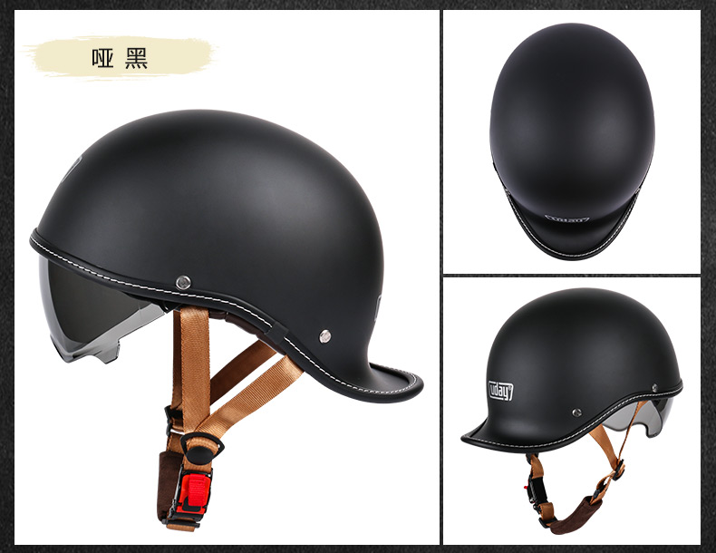 VDAY Marvel Retro Helmet, Electric Motorcycle Helmet