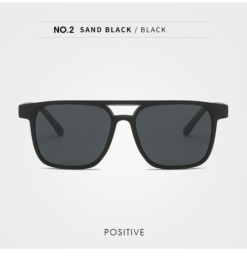 50g Weight Full Frame Glasses Structure Sunglasses Classification Tac, UV400 Protection Lens Material Square Glasses Style Outdoor, Travel Occasion Geometric Pattern Unisex Gender Streetwear Style Streetwear Geometric Tac UV400 Protection Square Full Frame Women's Sunglasses 7