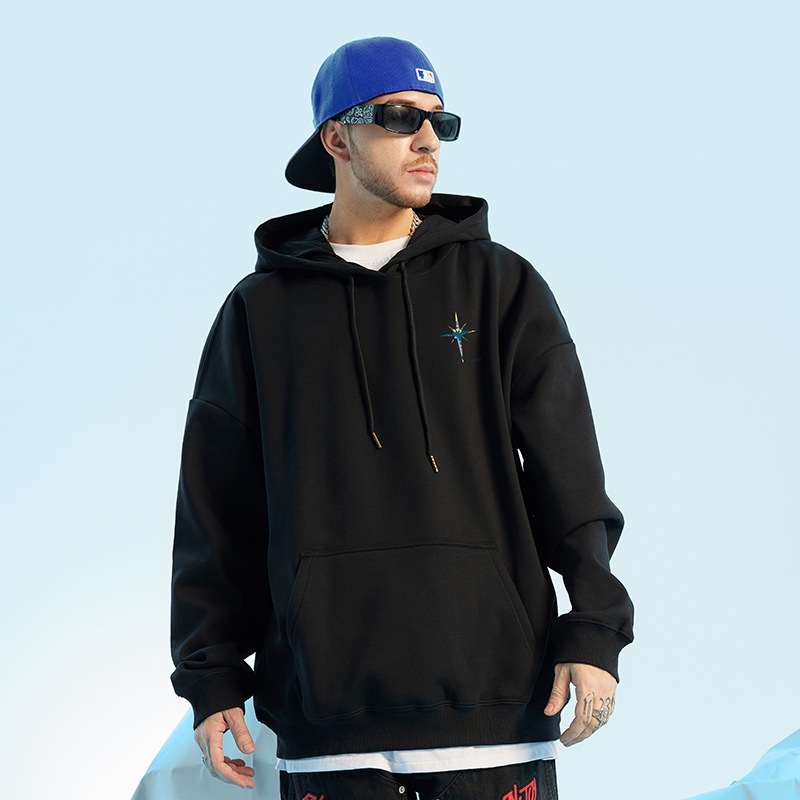 Men's Hoodie Men's Fleece Pullover Comfortable Printed Casual_voghion.com