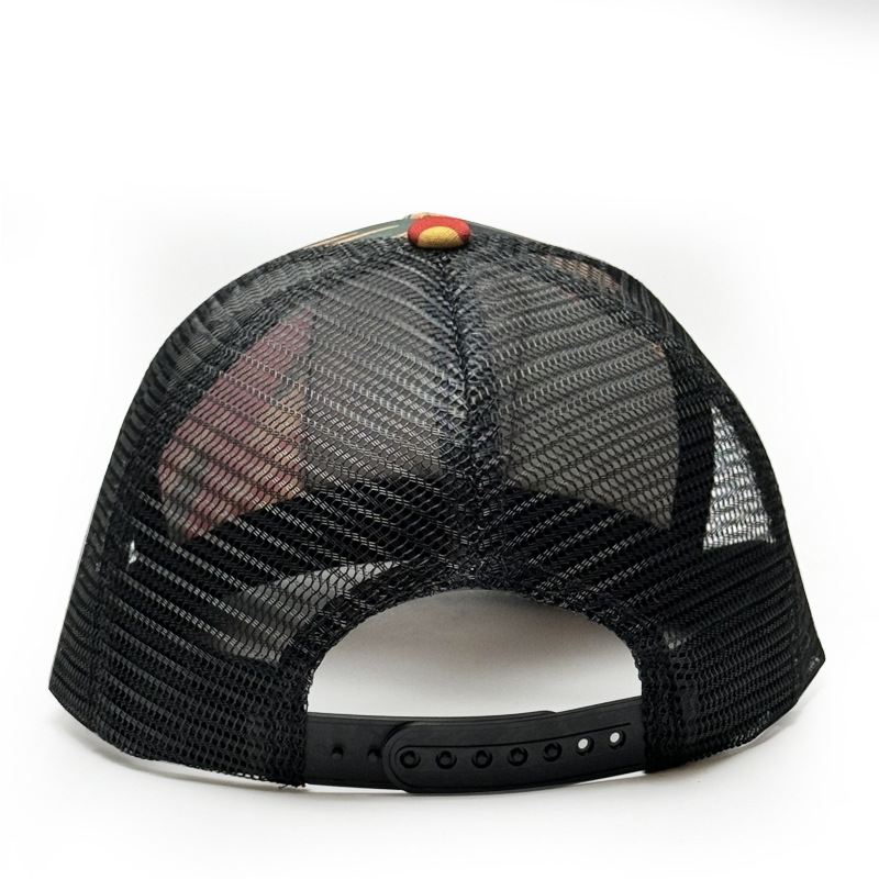 Graffiti Printed Baseball Cap Animal Fan Embroidered Flower Hat Mesh Cap Outdoor Casual Sunnet Hat Male_voghion.com