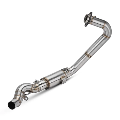 Motorcycle Modified Exhaust Pipe Connected to: Motorcycle exhaust pipe