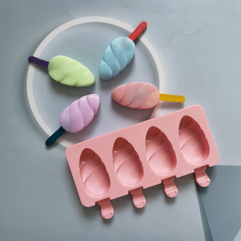 4 gotas de agua 497 helado molde de silicona helado molde de helado helado molde de hielo para hacer suministros de fiesta de verano