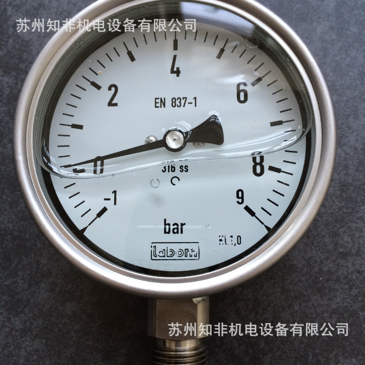 LABOM朗博BA4120/BH5220压力表BE4320/CK5220电接点压力表BH4220