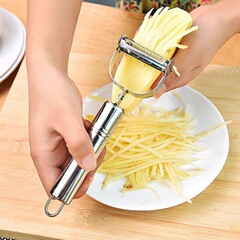皮むきナイフ ステンレス鋼家庭用多機能果物と野菜の皮むき器とジャガイモの皮むき器