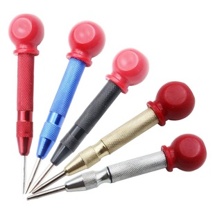 Cross-border center punch automatic spring type locator glass striker window breaker punch centering punch