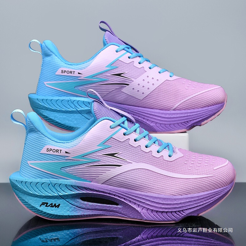 Brand 3 Professional Marathon Running Shoes Full-Length Carbon Plate Et Racing Running Shoes Shock-Absorbing Sports Shoes Training Shoes Light