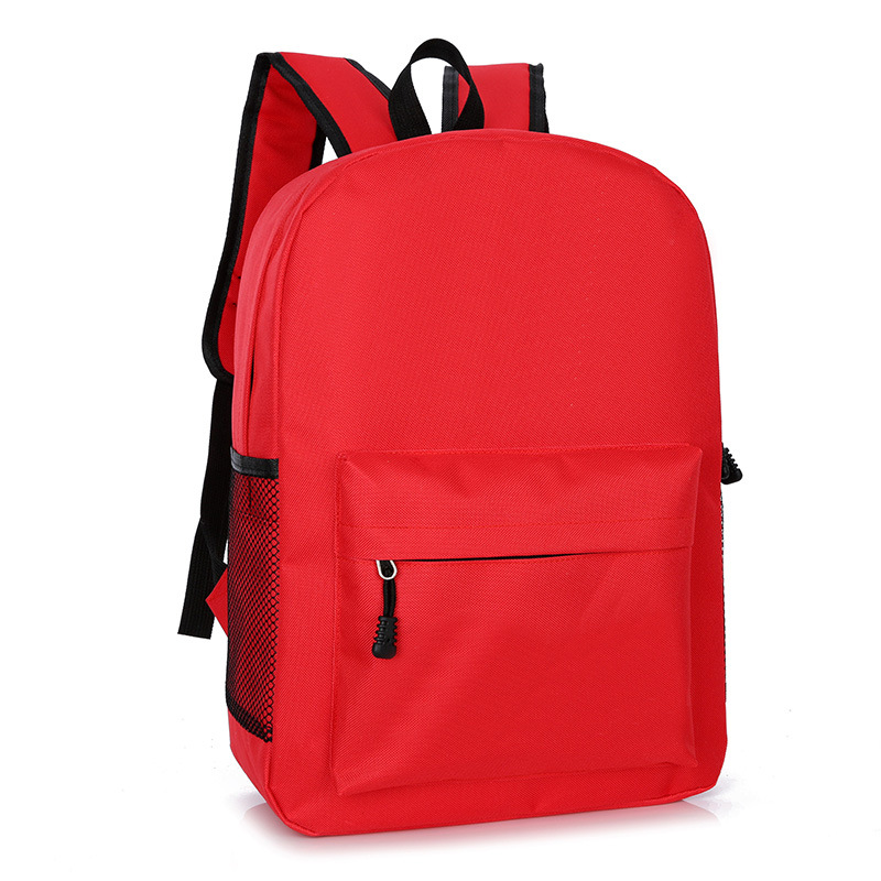 Color sólido sin LOGO mochila de gran capacidad mochila de escolares Lululemon simple