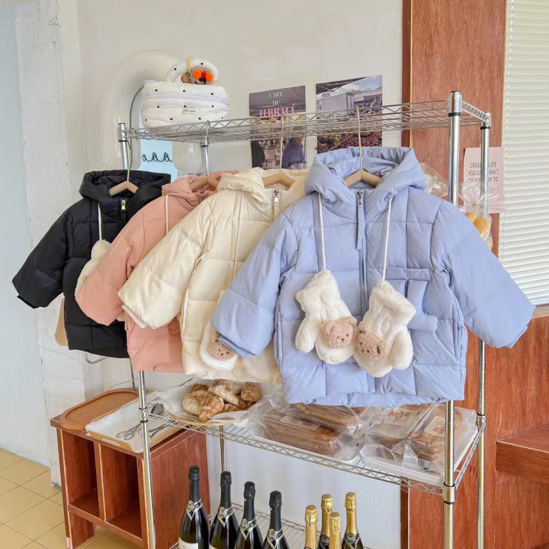 Shi Enchu Sweet Potato Chips 2023 Winter New Style Children's 90 Thickened down Jacket Brand Children's Clothing Wholesale