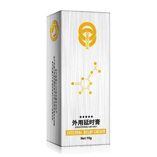 Chuchen men's external delayed time control cream 10g men's private massage cream adult sex toys wholesale