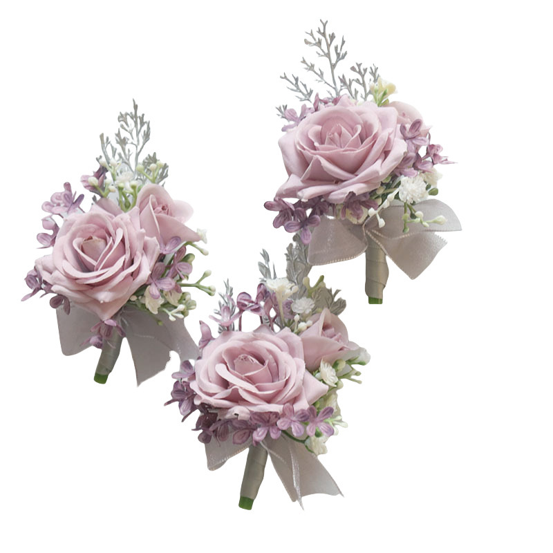 芸涵閣xs36結婚祝い花芸シミュレーション花ビジネス祝典開業ゲスト胸花襟花手首花紫|undefined