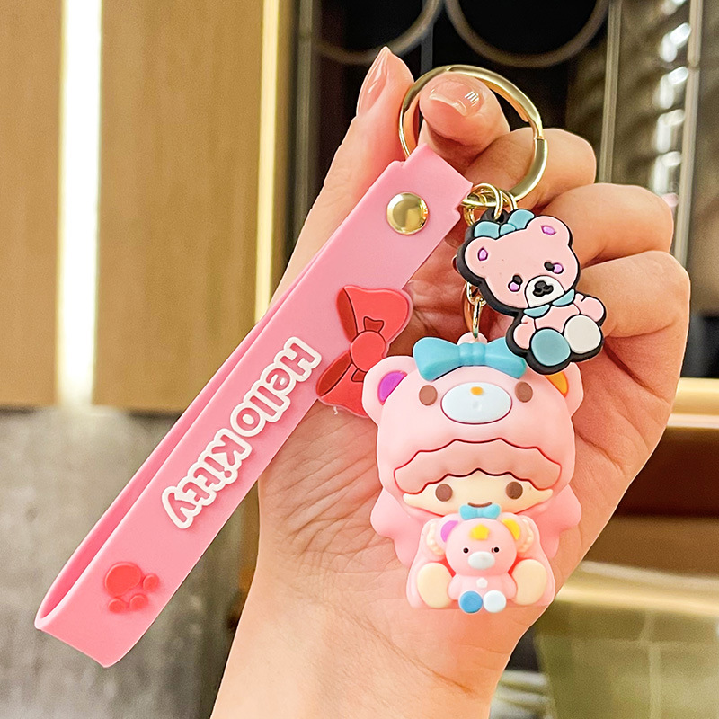 Llavero Creativo de Sanrio con Perro de Orejas Grandes, Cinnamoroll, Colgante para Bolso, Adorno, Pequeño Regalo al por Mayor de Yiwu